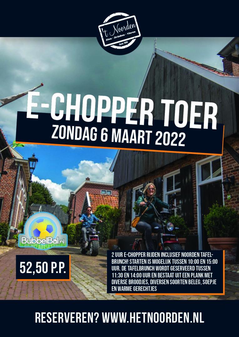 E Chopper tour vanaf 't Noorden